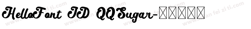 HelloFont ID QQSugar字体转换